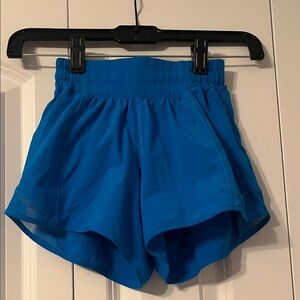 lululemon athletica Vibrant Blue Athletic Shorts